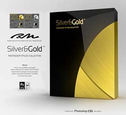极品PS样式－金色银色(200种)：RM Silver & Gold